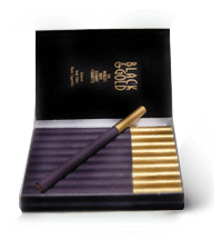 Nat Sherman Black & Gold